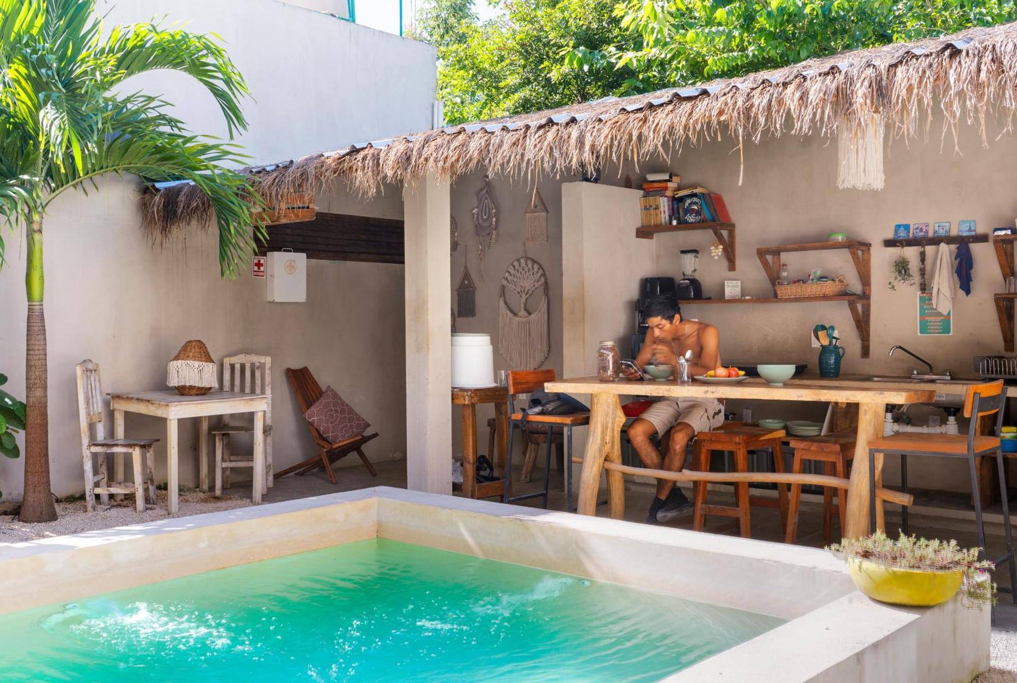 Hostal Dona Lucha Tulum Exterior foto