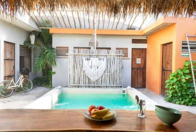 Hostal Dona Lucha Tulum Exterior foto