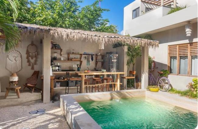 Hostal Dona Lucha Tulum Exterior foto